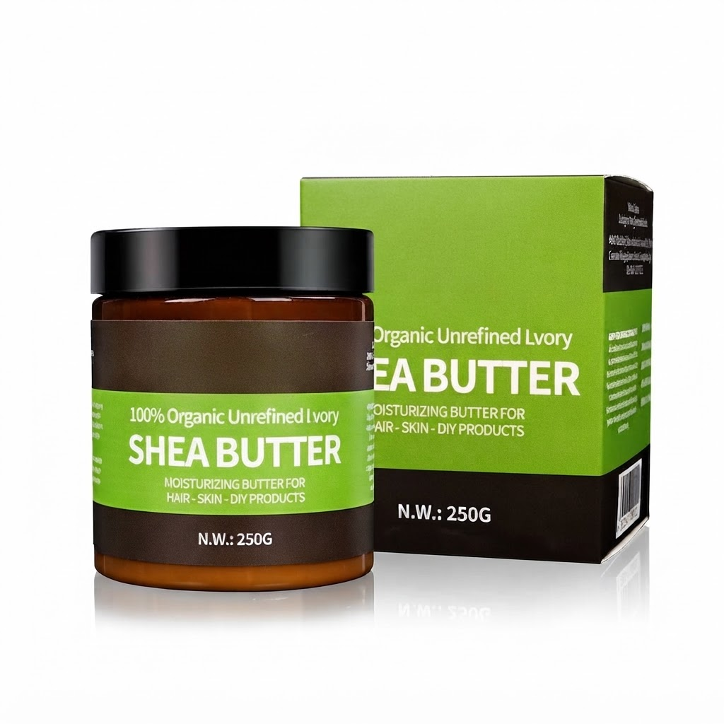 Organic Shea Butter Moisturizing Body Oil & Hair Care Butter