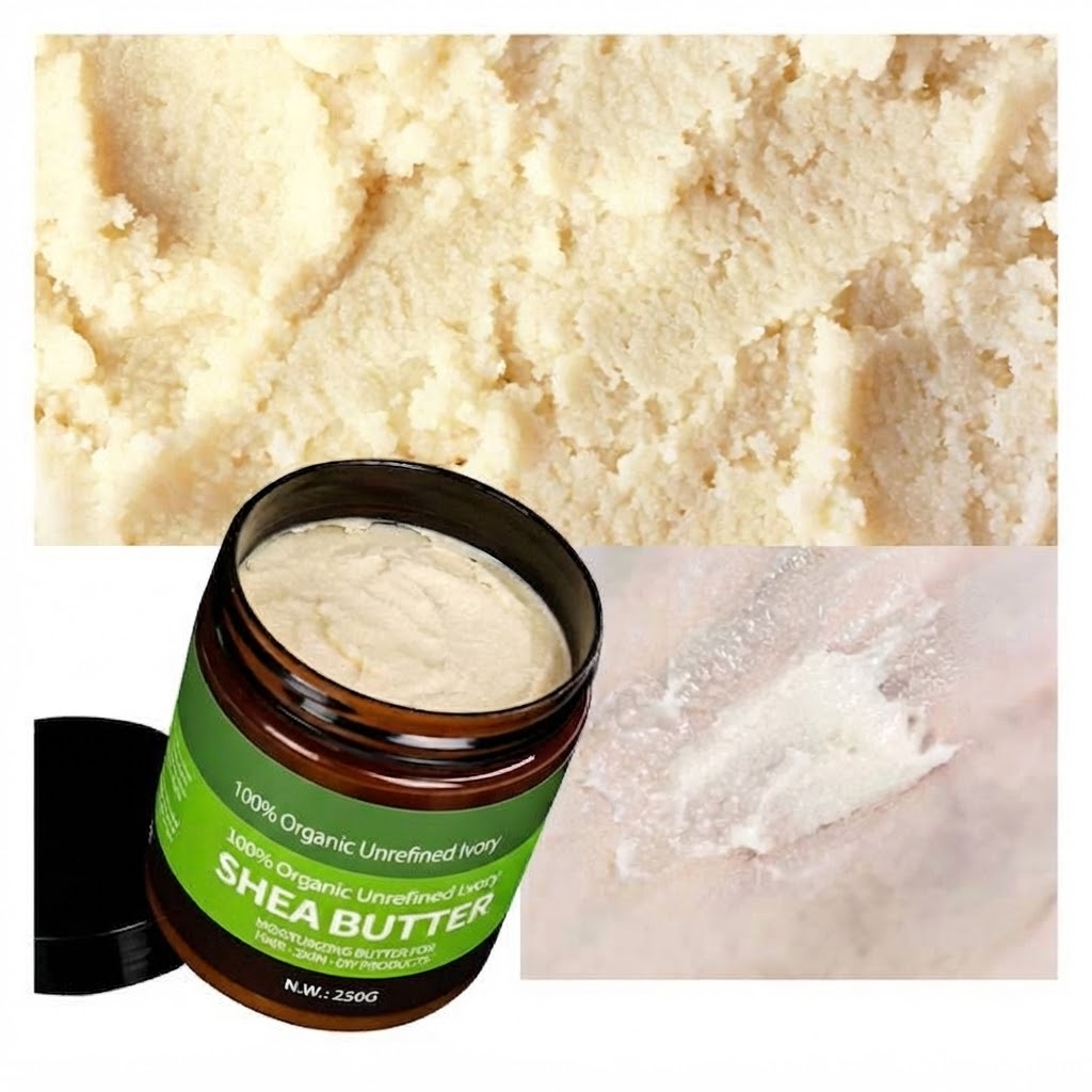 Organic Shea Butter Moisturizing Body Oil & Hair Care Butter